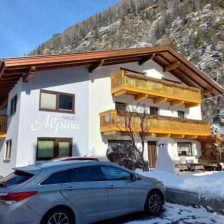 Haus Alpina Längenfeld Exterior foto