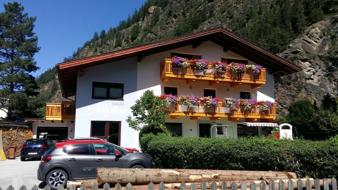 Haus Alpina Längenfeld Exterior foto