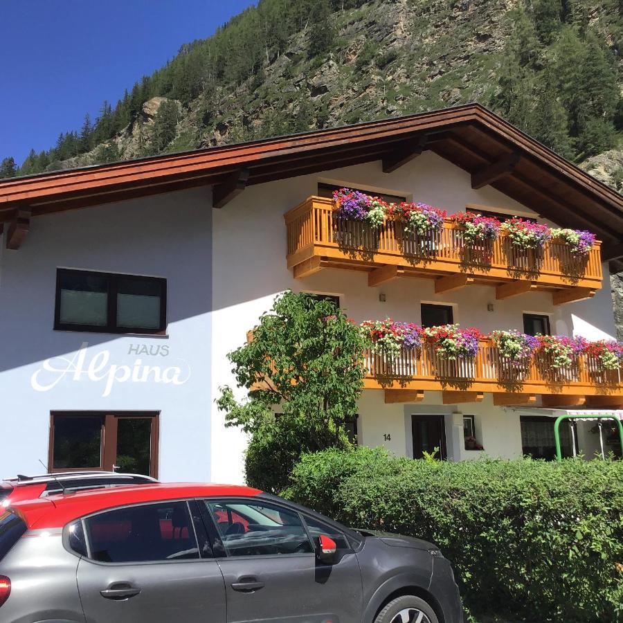 Haus Alpina Längenfeld Exterior foto
