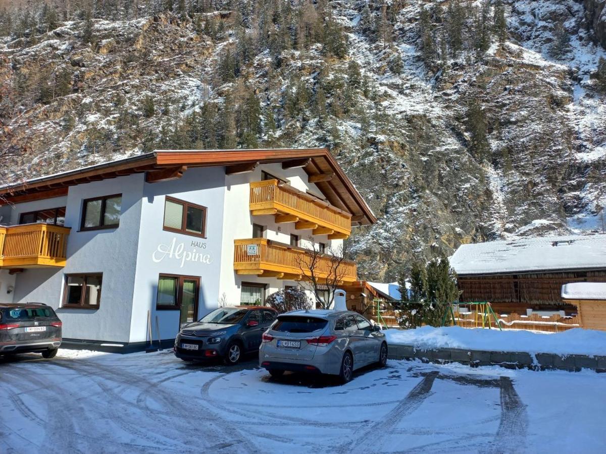 Haus Alpina Längenfeld Exterior foto