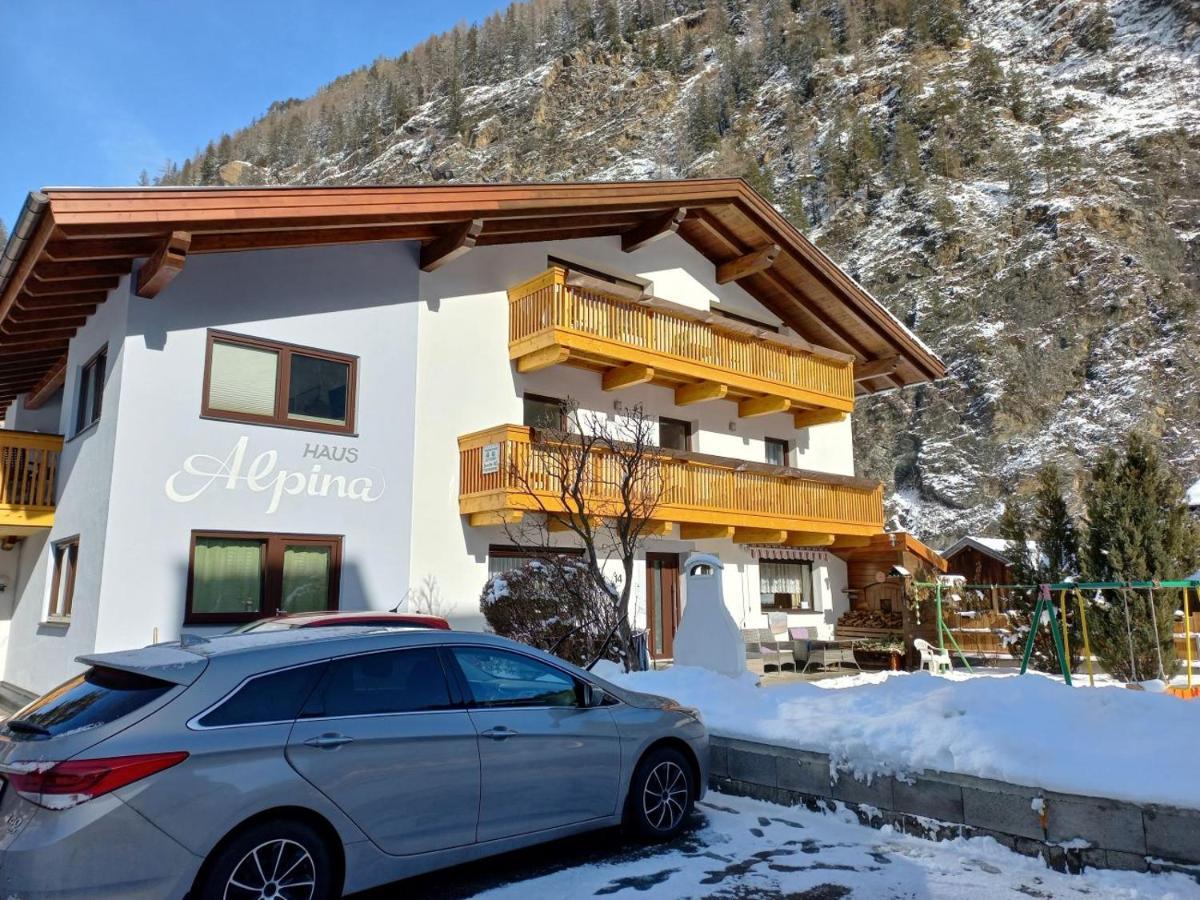 Haus Alpina Längenfeld Exterior foto