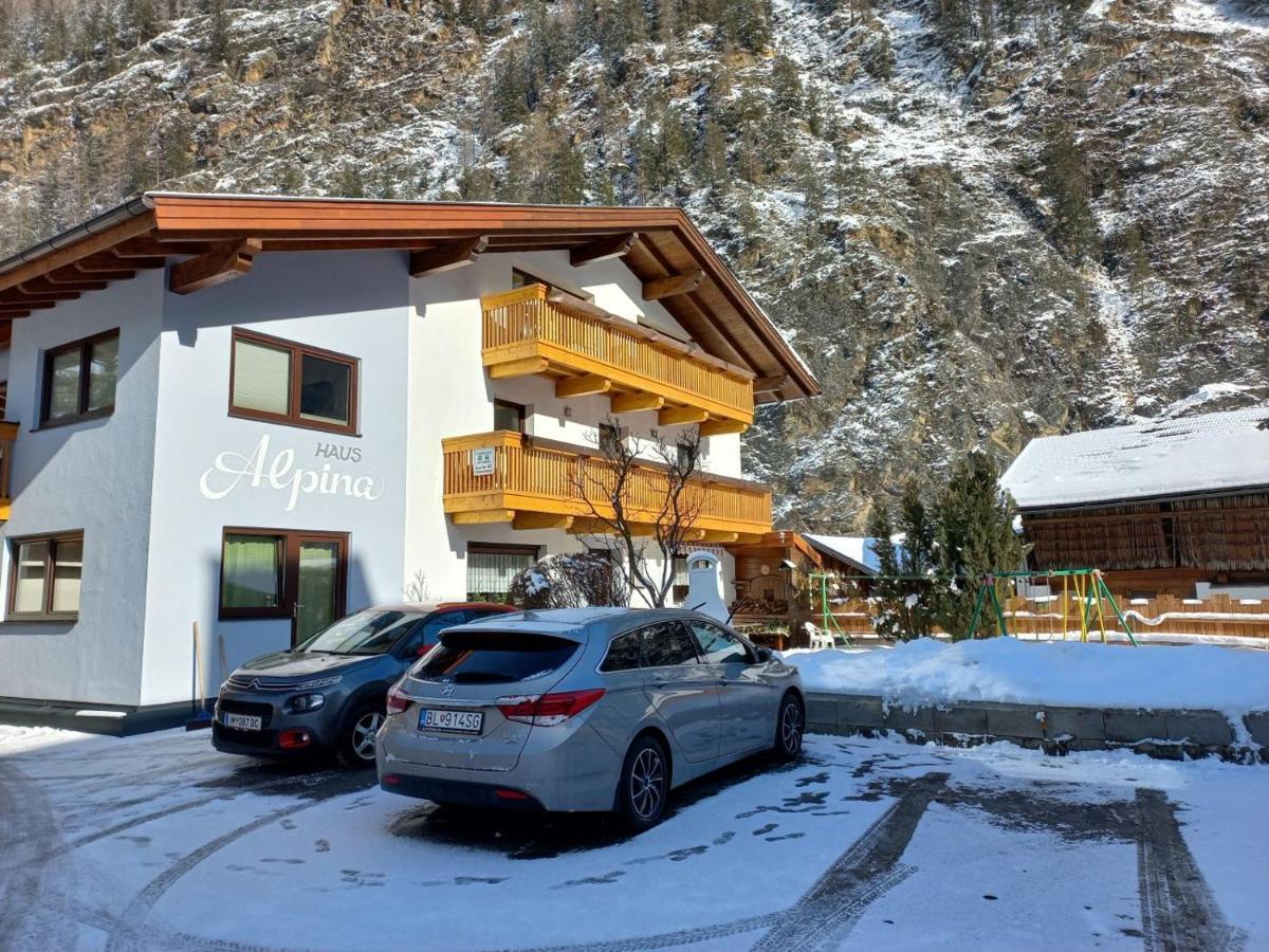 Haus Alpina Längenfeld Exterior foto
